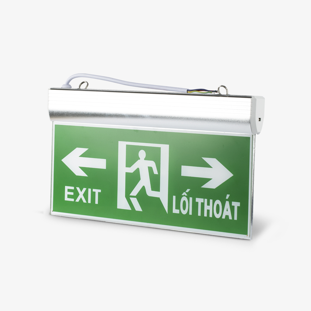 Đèn LED Exit Chỉ dẫn 2 mặt 2W